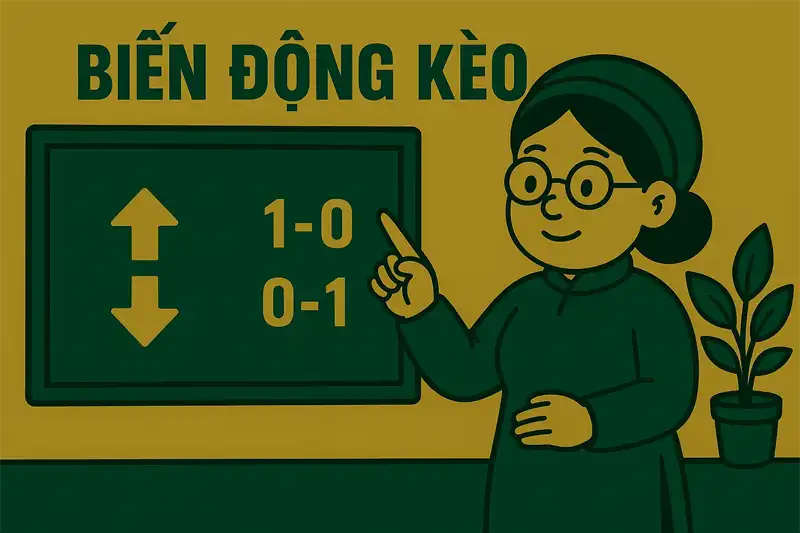 Kết hợp xem biến động kèo là kinh nghiệm quan trọng để chơi tốt kèo châu Âu